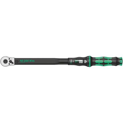 Wera Click-Torque C 3 Draaimomentsleutel met omschakelrratel 1/2" Vierkant 40-200 Nm - 05075622001