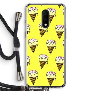 Isjes: OnePlus 7 Transparant Hoesje met koord