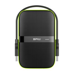 Silicon Power 4TB Rugged Armor A60 IPX4 waterbestendig/ schokbestendig, 2.5" USB 3.0 Military Grade Portable Hard Drive