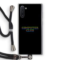 Retro: Samsung Galaxy Note 10 Transparant Hoesje met koord