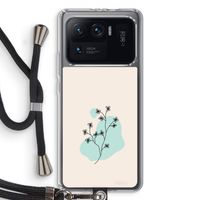 Love your petals: Xiaomi Mi 11 Ultra Transparant Hoesje met koord