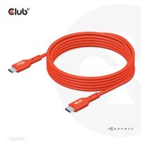 CLUB3D USB2 Type-C Bi-Directional Cable, Data 480Mb,PD 240W(48V/5A) EPR M/M 2m USB IF GECERTIFICEERD - thumbnail