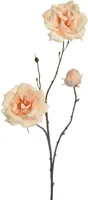 Pure Royal kunsttak roos 69cm geel