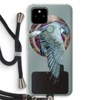 Golden Falcon: Pixel 5 Transparant Hoesje met koord