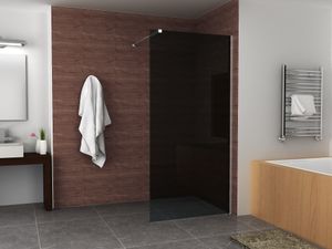 Mueller Slimline glaswand rookglas 90x200cm 8mm NANO glas