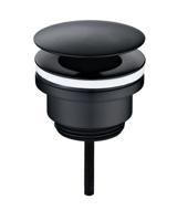 Wiesbaden Caral open afvoerplug 5/4'' mat zwart Wiesbaden Caral open afvoerplug 5/4'' mat zwart