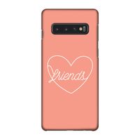 Friends heart: Samsung Galaxy S10 4G Volledig Geprint Hoesje