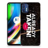 Motorola Moto G9 Plus | Siliconen hoesje | met naam Already Taken Black