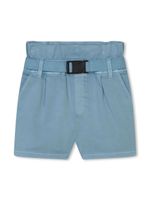 Dkny Kids short droit à taille ceinturée - Bleu - thumbnail