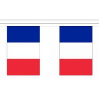 Polyester frankrijk vlaggenlijn   -
