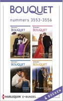 Bouquet e-bundel nummers 3553-3556 (4-in-1) - Melanie Milburne, Victoria Parker, Miranda Lee, Abby Green - ebook