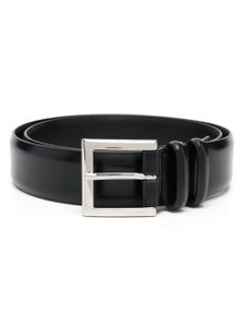 Orciani ceinture en cuir à boucle - Noir