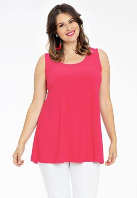 Yoek Top flare | Roze | Maat 58/60