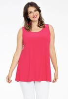 Yoek Top flare | Roze | Maat 46/48