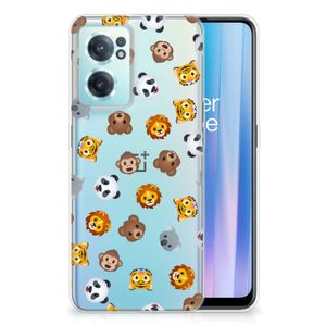 TPU bumper voor OnePlus Nord CE 2 5G Dieren Emojis