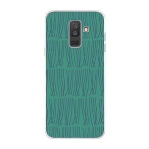 Swirls: Samsung Galaxy A6 Plus (2018) Transparant Hoesje
