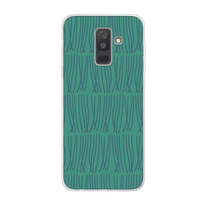 Swirls: Samsung Galaxy A6 Plus (2018) Transparant Hoesje
