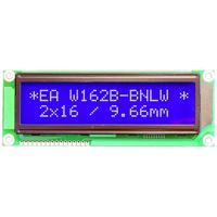 DISPLAY VISIONS 7-segments-display Blauw-wit 9.66 mm 3.3 V, 5 V Aantal cijfers: 2 EAW162B-BNLW - thumbnail