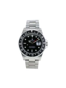 Rolex montre GMT-Master II 40 mm pre-owned (2002) - Noir