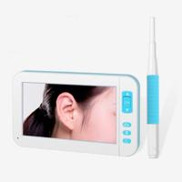 P20 4 3 inch scherm display HD1080P Visual Earspoon endoscoop met 6 LEDs diameter: 5.5 mm