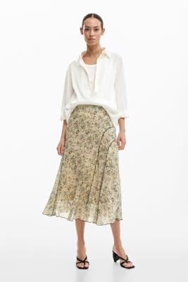 Wilde midirok - WHITE - L