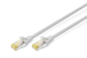 Digitus DK-1644-A-015 RJ45 Netwerkkabel, patchkabel CAT 6A S/FTP 1.50 m Grijs 1 stuk(s)