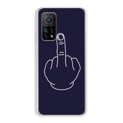 F**k U: Xiaomi Mi 10T 5G Transparant Hoesje