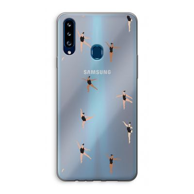 Dancing #1: Samsung Galaxy A20s Transparant Hoesje