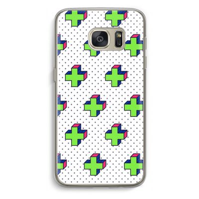 8-bit N°10: Samsung Galaxy S7 Transparant Hoesje