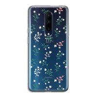 Small white flowers: OnePlus 7 Pro Transparant Hoesje