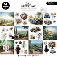Studio Light • essentials collage paper pad oldtimer chique