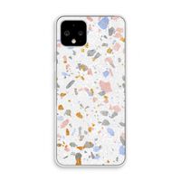 Terrazzo N°8: Pixel 4 Transparant Hoesje