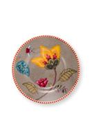 Pip Studio Petit Four Blooming Tales Fantasy Khaki 12cm