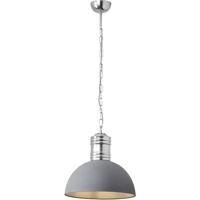 Brilliant Frieda 93252/60 Hanglamp LED E27 60 W Zwart, Roest - thumbnail