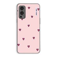 Hartjes: OnePlus Nord 2 5G Transparant Hoesje