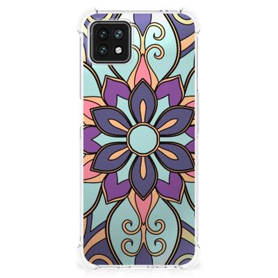 OPPO A53 5G | A73 5G Case Purple Flower OPPO A53 5G | A73 5G Case Purple Flower