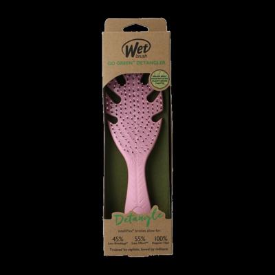 Wet Brush Go green detangler pink 1 Stuks