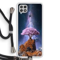 Ambition: Samsung Galaxy A22 4G Transparant Hoesje met koord