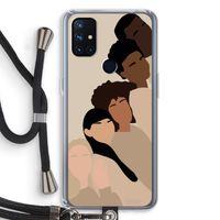 Sweet creatures: OnePlus Nord N10 5G Transparant Hoesje met koord