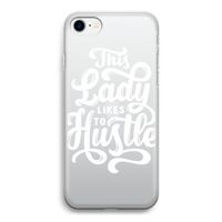 Hustle Lady: iPhone SE 2020 Transparant Hoesje Hustle Lady: iPhone SE 2020 Transparant Hoesje