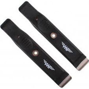 VWP bandafnemers-set 2-delig metaal/pvc extra strong 100mm
