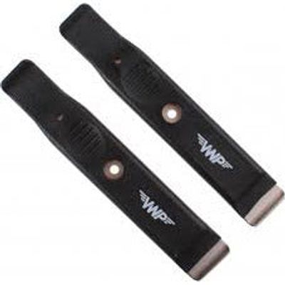 VWP bandafnemers-set 2-delig metaal/pvc extra strong 100mm