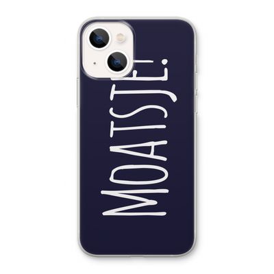 Moatsje!: iPhone 13 Transparant Hoesje
