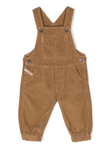 Diesel Kids salopette JCORDYB en velours côtelé - Marron