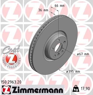 Remschijf COAT Z 150296320
