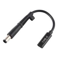 DP USB-C/type-C naar 2 4 x 0.6 mm voedings adapter oplader kabel