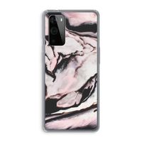 Roze stroom: OnePlus 9 Pro Transparant Hoesje