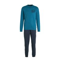 C&A Angelo Litrico pyjama petrol/donkerblauw - thumbnail