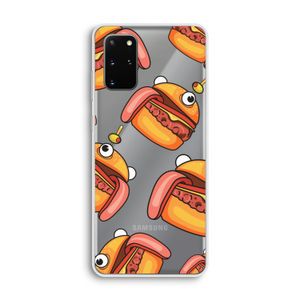 Hamburger: Samsung Galaxy S20 Plus Transparant Hoesje