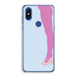 Pink panty: Xiaomi Mi Mix 3 Transparant Hoesje